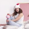 Hello Kitty White hajtörölköző