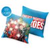 Bosszúállók Heroes LED világító párna, díszpárna 40x40 cm