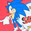 Sonic a sündisznó Gotta Go kéztörlő, arctörlő, törölköző 40x30 cm